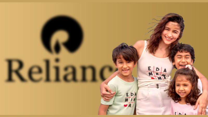 For Rs 300-350 Cr, Reliance Retail plans to purchase Alia Bhatt's Ed-a-Mamma.