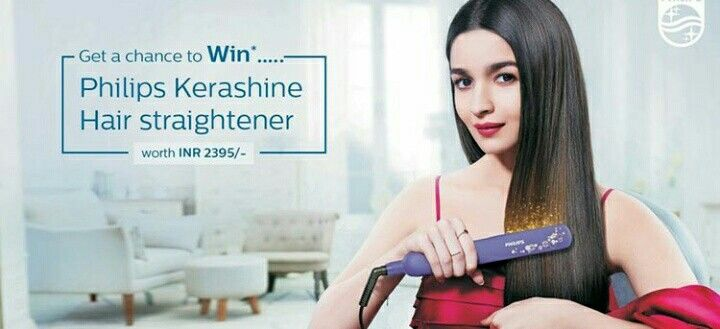 Philips Kera shine Hair Straightener
