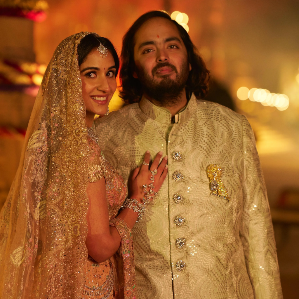 Radhika Merchant & Anant Ambani Wedding Picture