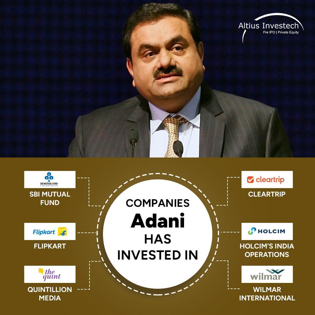 Companies Adani has Invested In