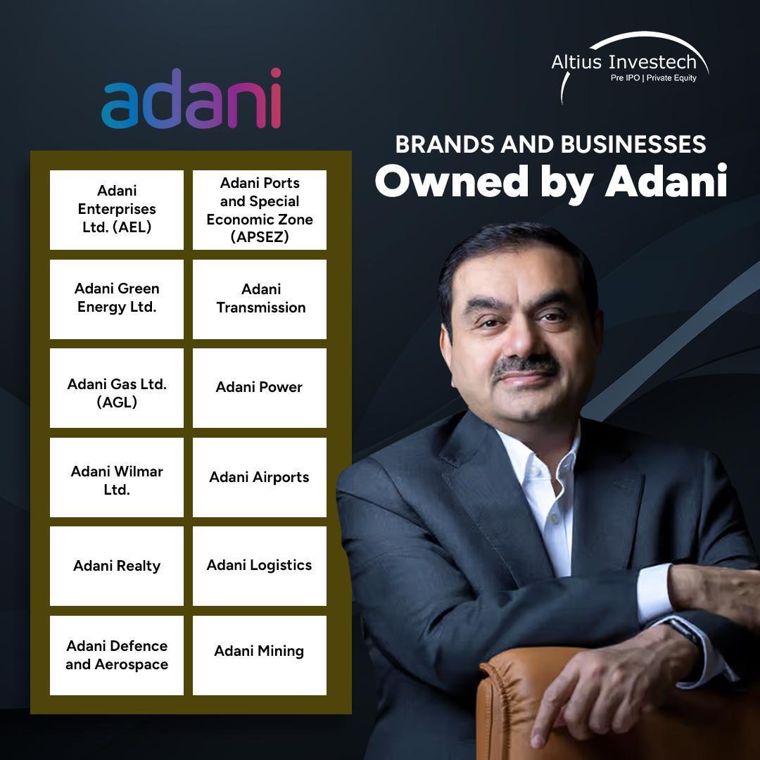 Brands & Businesses Owned by Adani