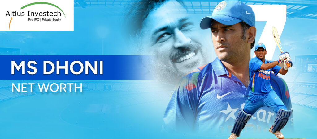 ms dhoni net worth