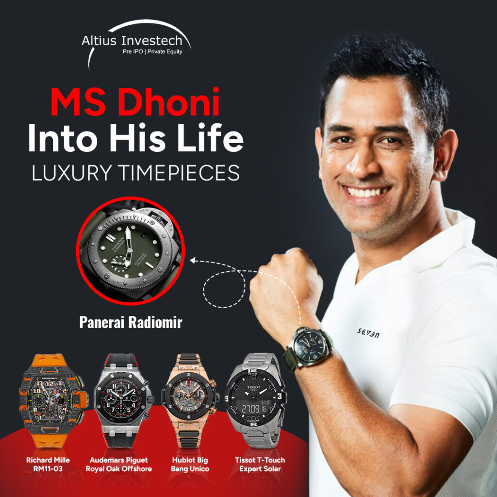 Dhoni's Watch Collection