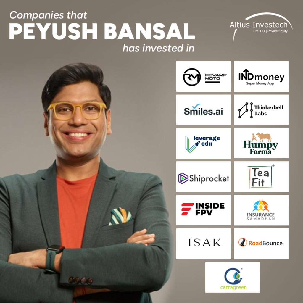 Companies That Peyush Bansal Has Invested in