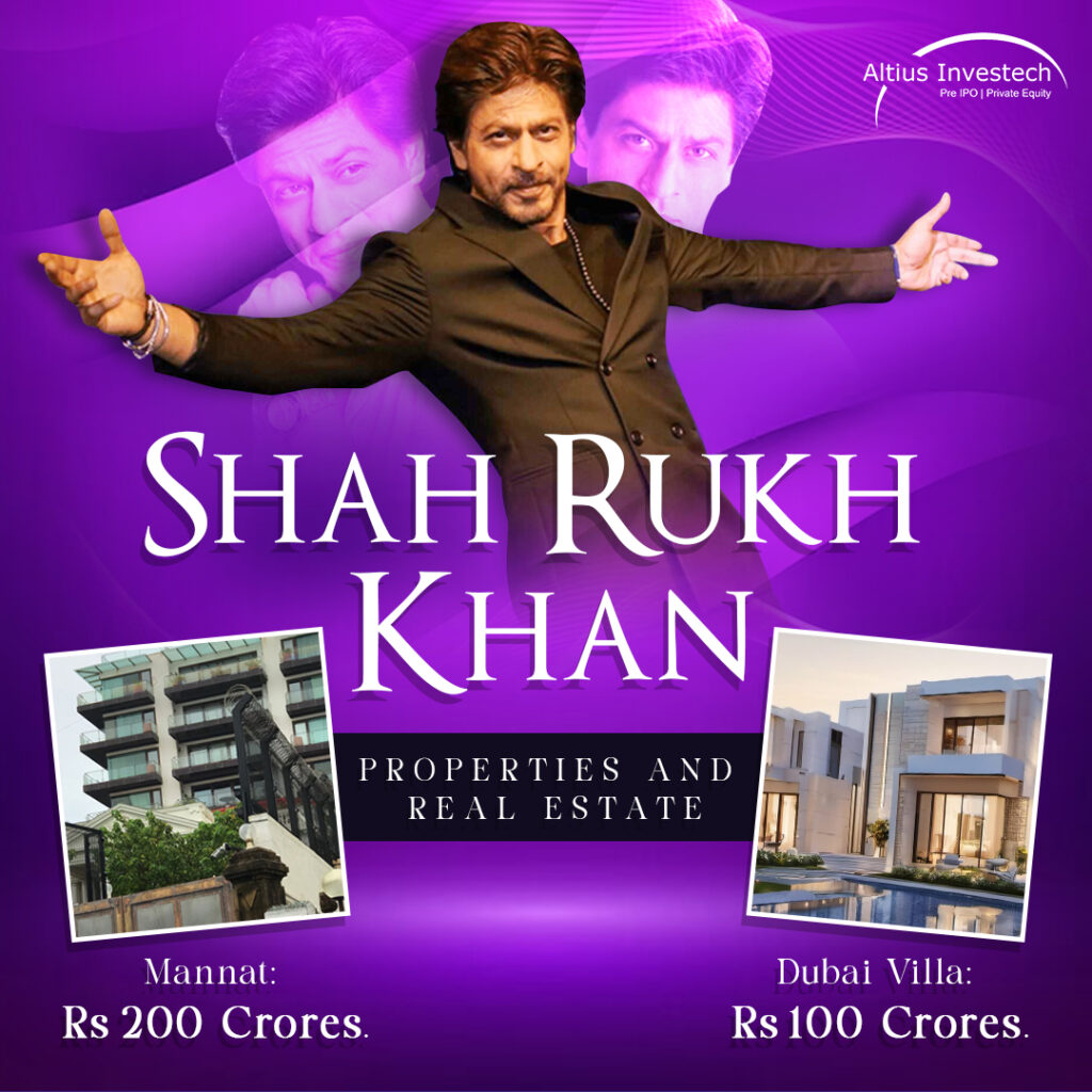 SRK's Properties & Luxury Assets