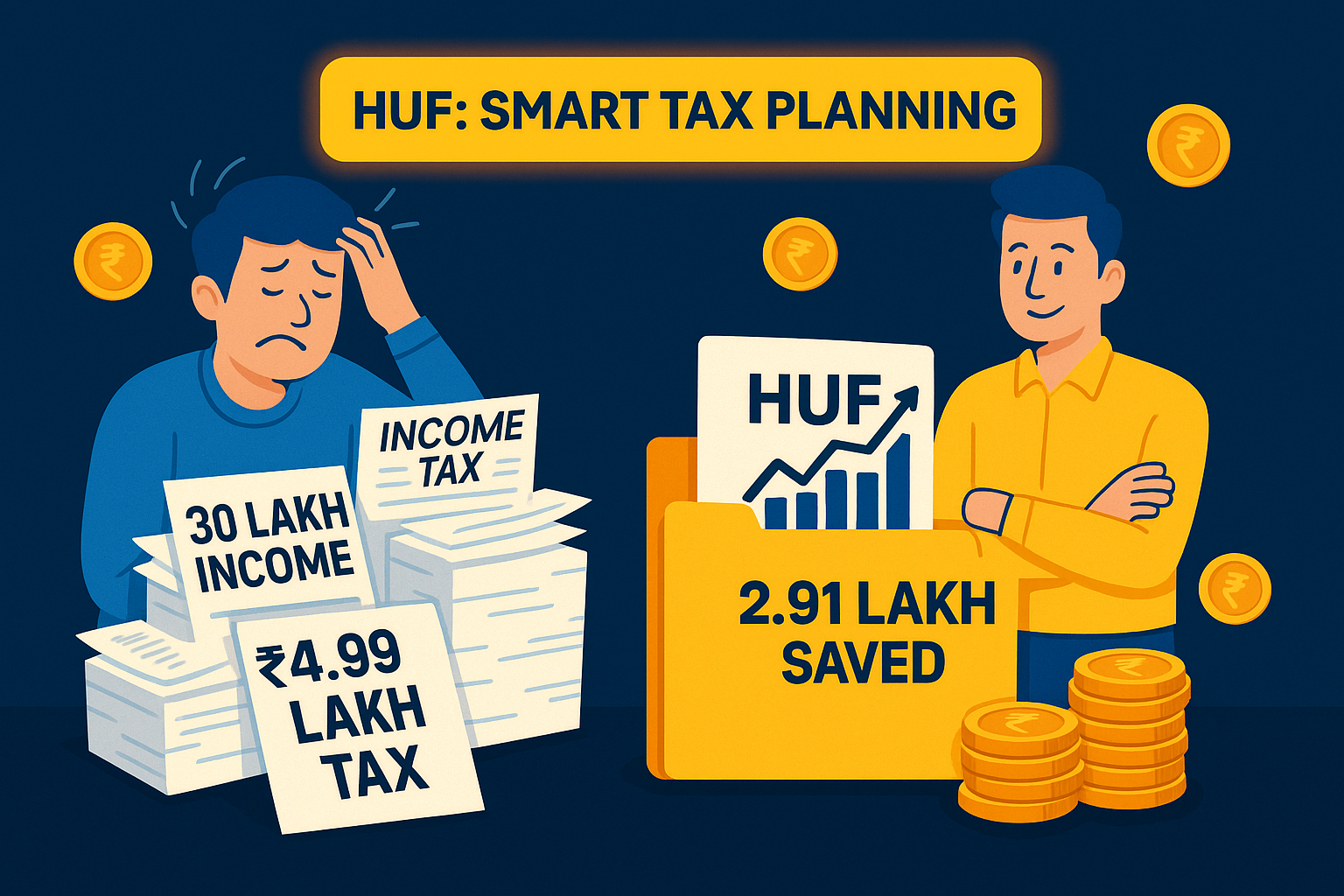 You are currently viewing Unlock ₹2.9 Lakhs in Tax Savings: Why HUF Is Your Ultimate Tax Hack