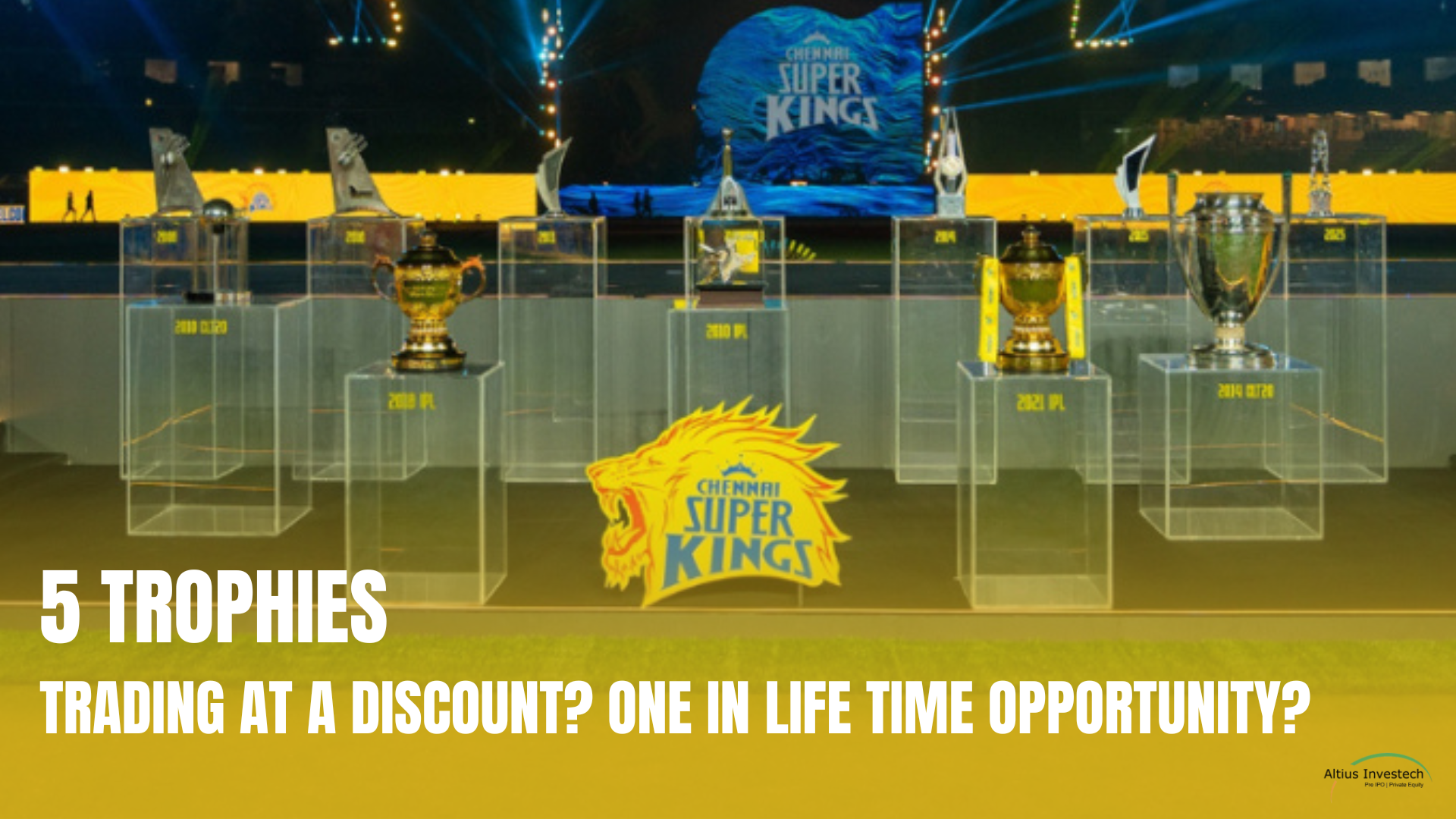 You are currently viewing Why India’s Biggest Cricket Franchise Team is Trading at a Discount?